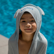 Load image into Gallery viewer, Bamboo Hooded Baby Towel with Ears (Personalisable)