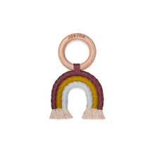 Load image into Gallery viewer, Rainbow Woven Teether Toy