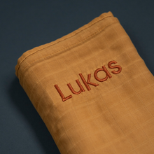 Load image into Gallery viewer, Bamboo Muslin Swaddle (Personalisable)