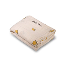Load image into Gallery viewer, Organic Cotton Muslin Swaddle (Personalisable)
