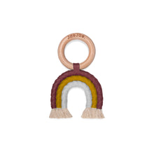 Load image into Gallery viewer, Rainbow Woven Teether Toy
